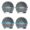 4PCS Microphone Grill Mic Grille Replacement Mic   Mesh for  Beta58A SM58 Pgx24 Slx24 1