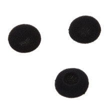 Fasdga 400 Pcs Black Sponge Earbud Headphone Cap Ear Pads Cover Replacement