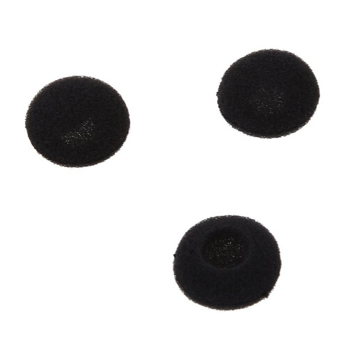 Fasdga 400 Pcs Black Sponge Earbud Headphone Cap Ear Pads Cover Replacement