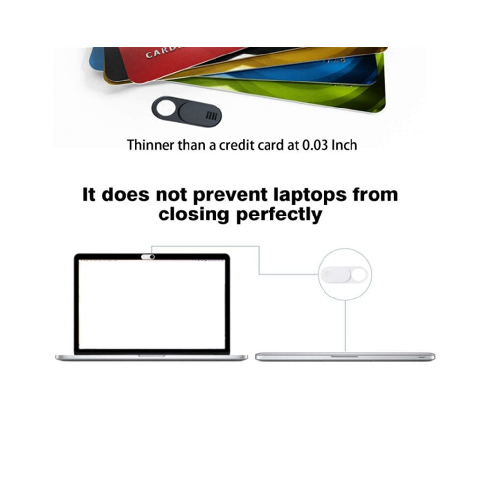 18Pcs Webcam Cover Slide, Ultra Thin Round Hole Laptop Camera Cover Slide Blocker For Computer Pro Pc 6031665727388