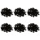 600 Pcs Black Sponge Earbud Headphone Cap Ear Pads Cover Replacement 1