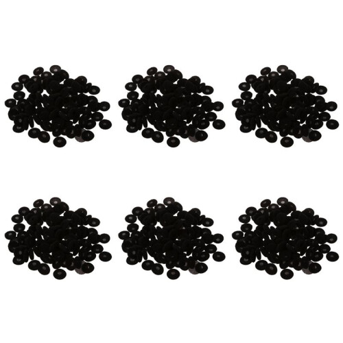 600 Pcs Black Sponge Earbud Headphone Cap Ear Pads Cover Replacement
