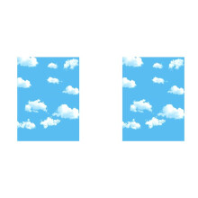 2 Piezas 3X5Ft Cielo Azul Nube Blanca FotografíA TelóN de Fondo Pantalla Fondo Accesorios de Estudio