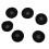 600 Pcs Black Sponge Earbud Headphone Cap Ear Pads Cover Replacement 2