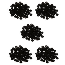500 Pcs de Casquillo de Esponja Negra para Auricular Tapa de Almohadillas de Reemplazo de la Cubierta para Auricular
