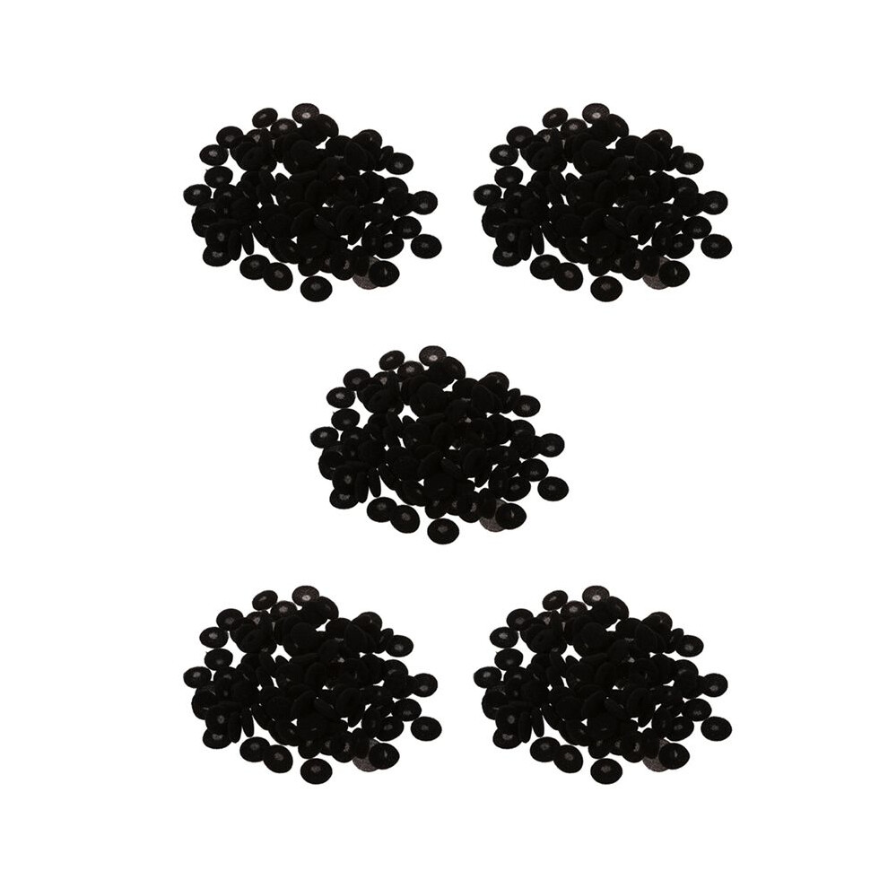 500 Pcs Sponge Earbud Headphone Cap Ear Pads Cover Replacement Black 6132050812099