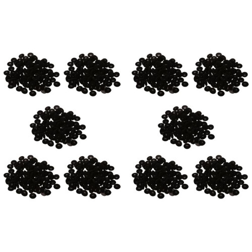 1000 Pcs Black Sponge Earbud Headphone Cap Ear Pads Cover Replacement