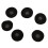 500 Pcs Black Sponge Earbud Headphone Cap Ear Pads Cover Replacement 2