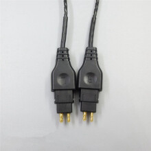 2X Cabo de áudio de SubstituiçãO 2M para Fones de Ouvido HD414 HD650 HD600 HD580 HD25 Durável