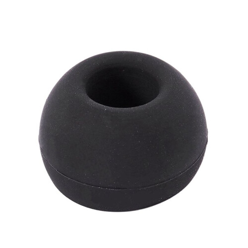 100 Pcs Black Earbuds Earpiece in Ear Buds Tip Cover Replacement 1