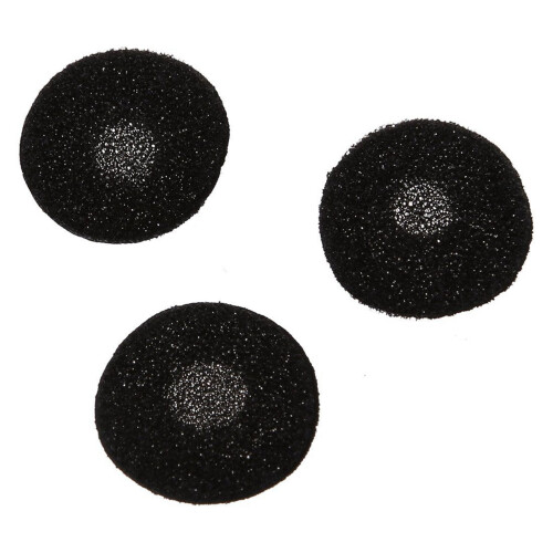 300 Pcs Black Sponge Earbud Headphone Cap Ear Pads Cover Replacement 2