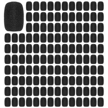 600 Pieces Foam Microphone Windscreen Mic Cover Foam Protection for Small Lapel and Headset Microphones