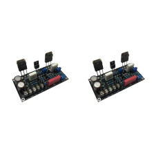 2X 30W Direct Coupled FET Power Amplifier Board Pure Class A Amplifier Board Module 0Hz-100 KHZ FR-4 Double Panel