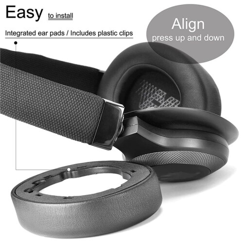 3X Ear Cushion Memory Foam Ear Pads Replacement Compatible with  E65 E65BTNC / Duet NC / Live 650BTNC Live 660 BTNC 1