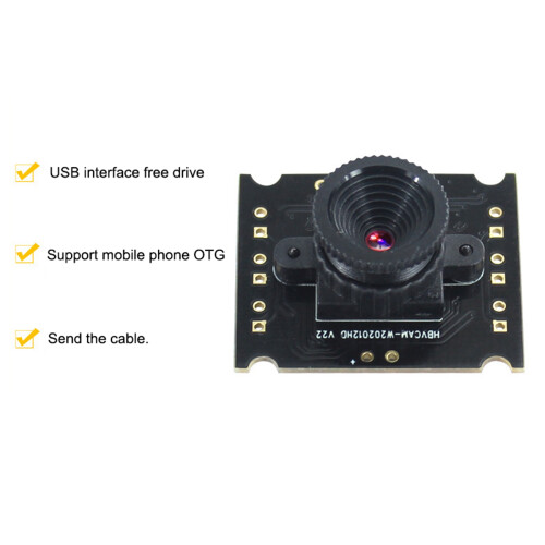 10X USB Camera Module OV9726 CMOS 1MP 50 Degree Lens USB IP Camera Module for Window Android and Linux System 2