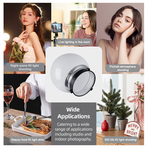 6inch Soft Light  for Photography Translucent Diffuser  Flash Light for Advertising Art Photography 2