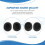 Replacement Earpads for Brainwavz HM5 Headphones , Comfortable Ear Cup Covers 5