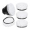 4 Diffuseurs de Lumière de 18 cm, Couvercle de Lampe Diffuseur Doux, Abat-Jour Blanc, pour Réflecteurs Stroboscopiques de Studio 2