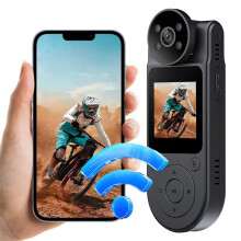 1080P HD-Minikamera Bärbar Digital Videoinspelare BodyCam Infraröd Wifi Hotspot Night Vision Camcorder Camera