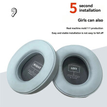 Earpads for Series Headphones Earphone Cover Earmuffs Headphone Sponge Cover Replacement Accessories