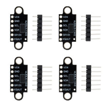 4Pcs VL53L0X -of-Flight (ToF) 940nm Laser Ranging Sensor Breakout GY-VL53L0XV2 Distance Measurement Module