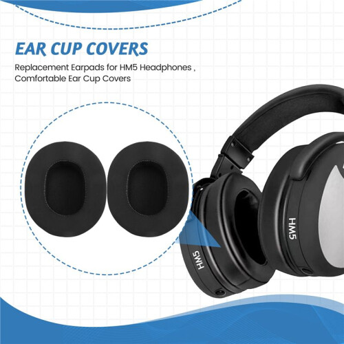 Replacement Earpads for Brainwavz HM5 Headphones , Comfortable Ear Cup Covers 1