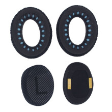 Ear Pads Replacement for QC35 Wireless Headphones Ear Cushions Headset Parts Black