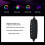 Microfoonbeugel RGB-Microfoonarmstandaard met RGB-Licht Draaibare Ophangarm Schaarstandaard Gewone Basis 2