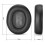 3X Ear Cushion Memory Foam Ear Pads Replacement Compatible with  E65 E65BTNC / Duet NC / Live 650BTNC Live 660 BTNC 6