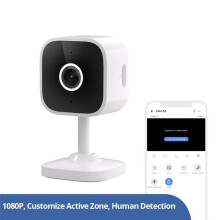 CAM Slim Gen2 WiFi Home Beveiligingscamera 1080P HD Bewegingsdetectie Waarschuwing Nachtzicht Werkt voor Alexa/ Home