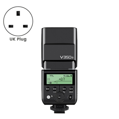 Flash V350 2.4G HSS TTL Wireless Master/Slave Camera Speedlite Flash for      UK Plug 1