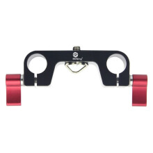 BGNING 1/4 Inch DSLR-Stangklemmontageadapter voor 15 mm Railstangsysteem SLR 5D2 5D3 600D Camera DV Videofilm Fotostudio-Onderdelen