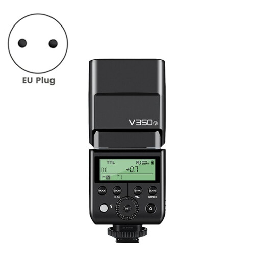 Flash V350 2.4G HSS TTL Wireless Master/Slave Camera Speedlite Flash for      EU Plug 2