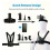 All-in-One 6pcs Action Camera Kit  Strap Chest Strap Mount Adjustable for  Phone Osmo Enhanced Stability 4