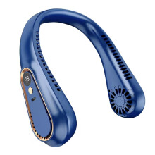 Bladeless Neck Fan with 5Speed Adjustable Cooling, USB Rechargeable Hands Wearable Design for Travel and Outdoor