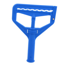 Mop Holder Wall Mounted Adjustable Clip for Home Office Bathroom Cleaning Storage