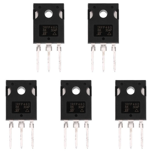 5pcs 5X IRFP460 20A 500V Power MOSFET N-Channel Transistor