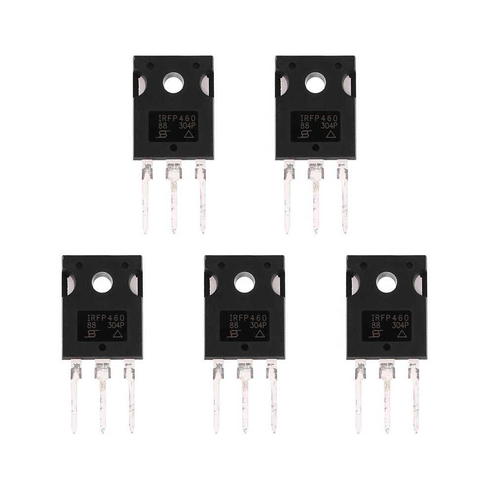 5Pcs 5X Irfp460 20A 500V Power Mosfet N-Channel Transistor 4712139565409