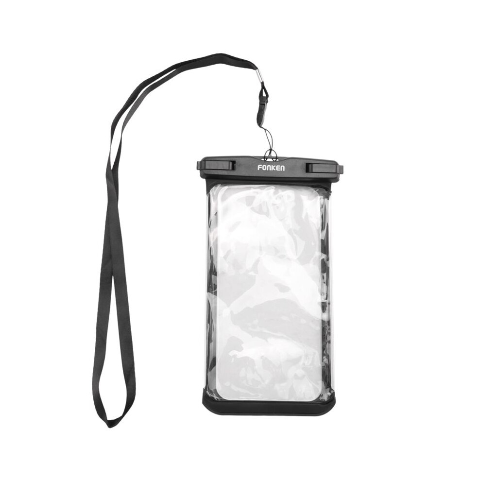 Fonken Full View Waterproof Case For Phone Underwater Snow Rainforest Transparent Dry Bag Swimming Pouch Mobile Phone Covers 4714047170669