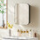 Homcom (Black) HOMCOM Wall Mounted Bathroom Cabinet with Mirror Adjustable Shelves 9