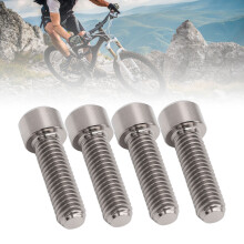 4Pcs M6x20mm Ti Alloy Disc Brake Bolts Titanium