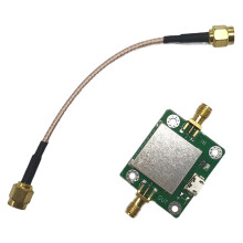 50M-6GHz Rauscharmer -VerstäRker 20DB VerstäRkung 50Ω -VerstäRker mit USB-Stromversorgungsanschluss und SMA-Kabel für Hackrf H2