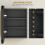Homcom (Black) HOMCOM Wall Mounted Bathroom Cabinet with Mirror Adjustable Shelves 7