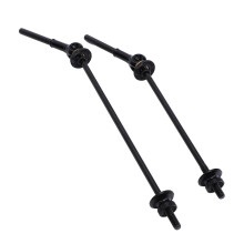 Ergonomic Black Quick Release Skewer Ti/Al/CF