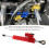Adjustable Motorcycle Steering Damper 75mm Stroke Red for All Bikes 6