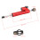 Adjustable Motorcycle Steering Damper 75mm Stroke Red for All Bikes 2