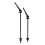 Ergonomic Black Quick Release Skewer Ti/Al/CF 2