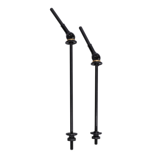 Ergonomic Black Quick Release Skewer Ti/Al/CF 1