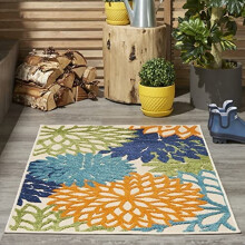 Home Aloha Floral Binnen-/buitenkleed 71 cm x 122 cm