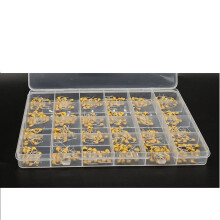 24 Wert X 20 StüCk Keramik Kondensator 10Pf-10Uf 24 Wert X 20 StüCk Keramik Kondensator Passende Kit 1Uf 100Nf 330Nf 0.1Uf 50V